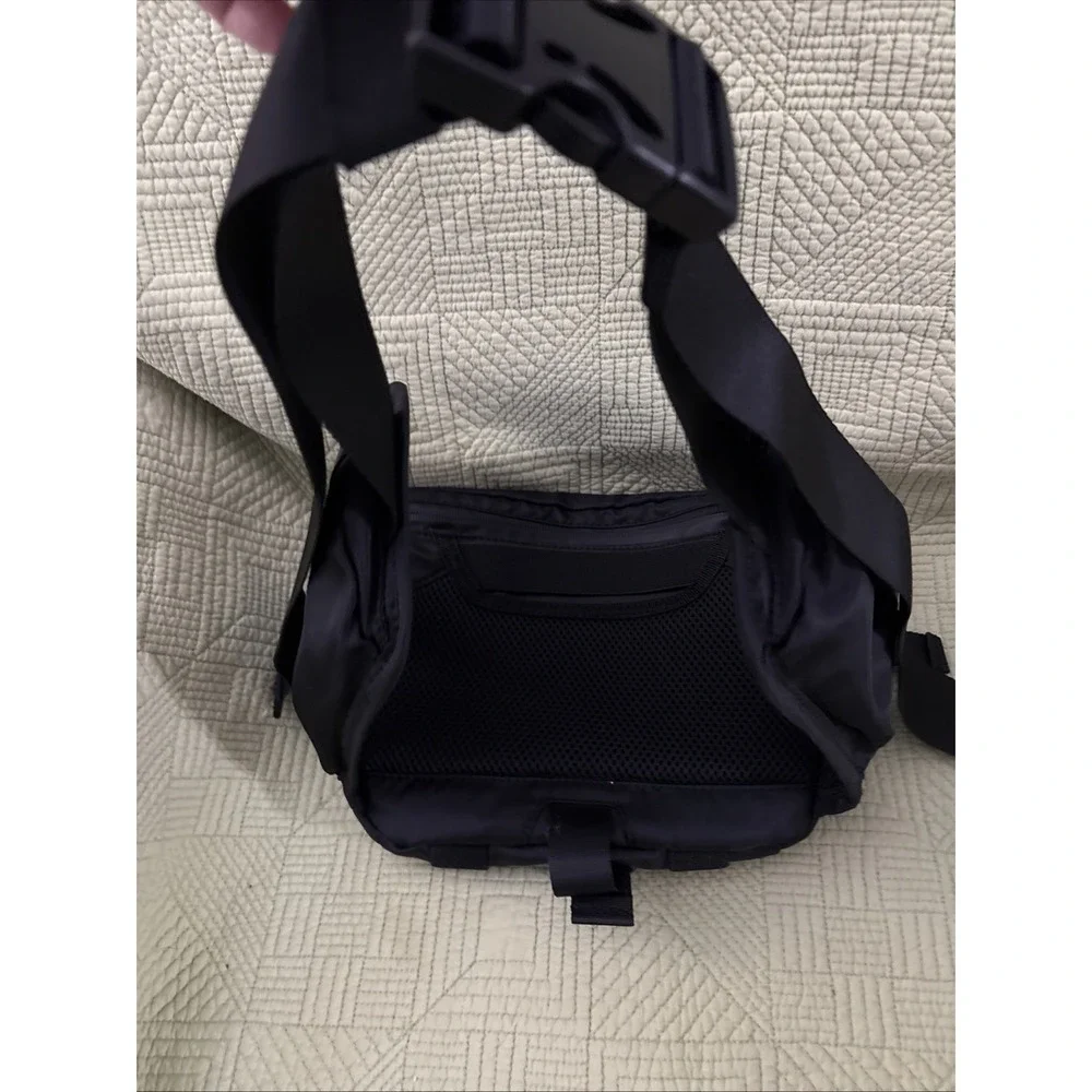 Rawlings Players Sling Bag Black Base/ Softball Crossbody Waist Pack 3 Sections